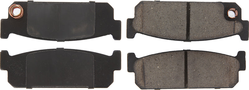 Centric Brake Parts Posi-Quiet Ceramic Brake Pads with Shims and Har