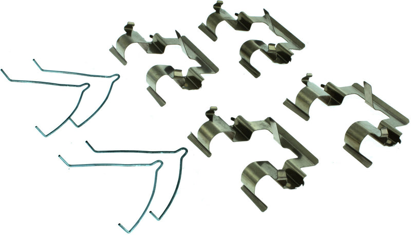 Centric Brake Parts Posi-Quiet Ceramic Brake Pads with Shims and Har