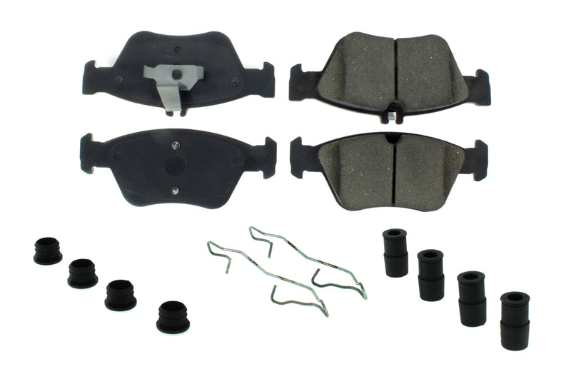 Centric Brake Parts Posi-Quiet Ceramic Brake Pads with Shims and Har
