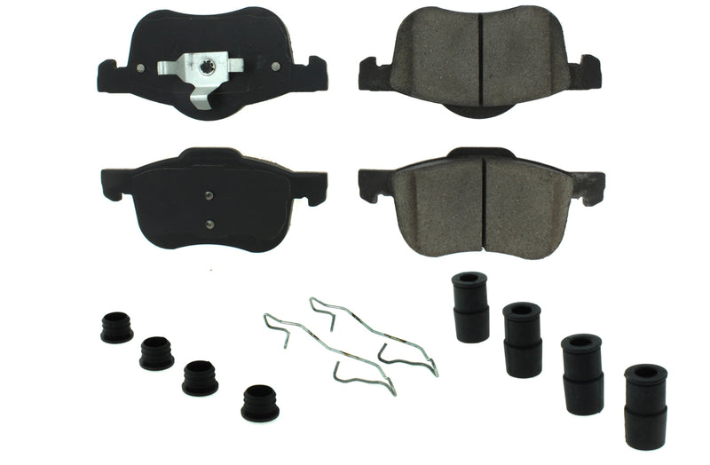 Centric Brake Parts Posi-Quiet Ceramic Brake Pads with Shims and Har