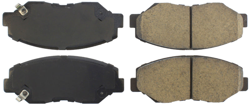 Centric Brake Parts Posi-Quiet Ceramic Brake Pads with Shims and Har