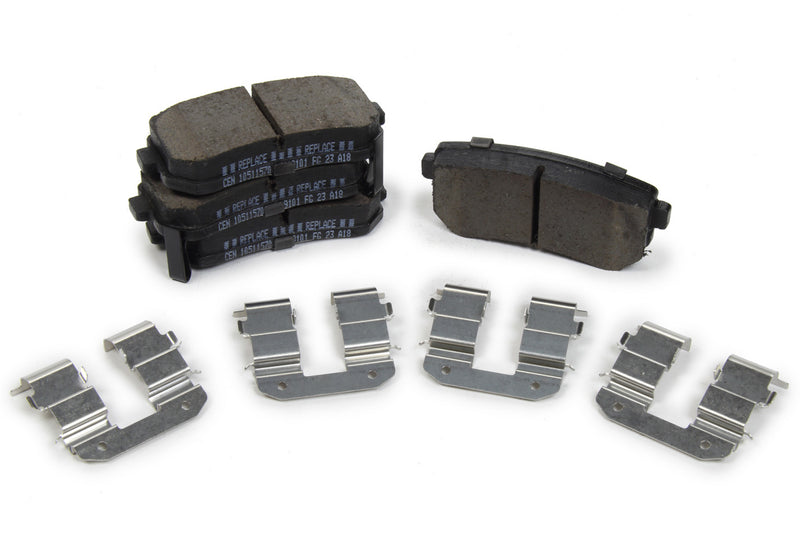 Centric Brake Parts Posi-Quiet Ceramic Brake Pads with Shims and Har