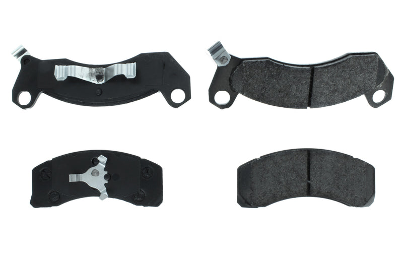 Centric Brake Parts Posi-Quiet Extended Wear Brake Pads with Shims a