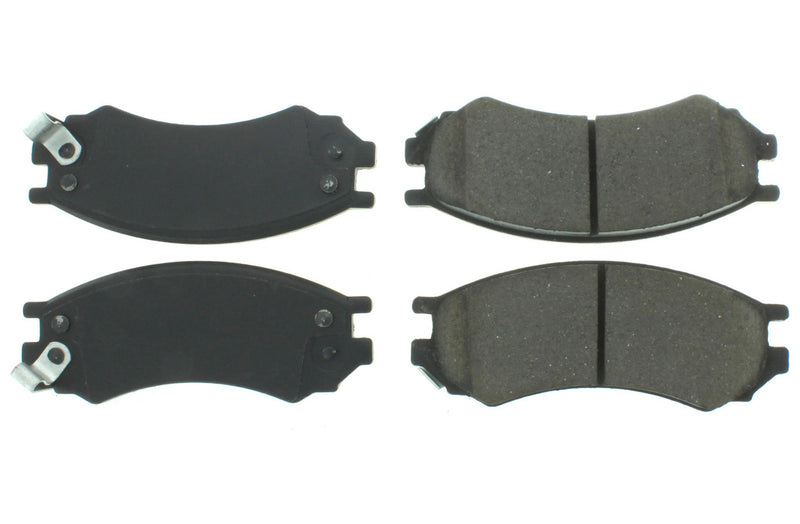 Centric Brake Parts Posi-Quiet Extended Wear Brake Pads with Shims a