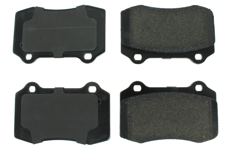 Centric Brake Parts Posi-Quiet Extended Wear Brake Pads with Shims a
