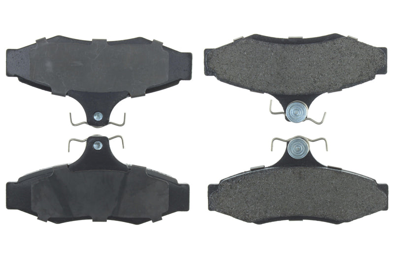 Centric Brake Parts Posi-Quiet Extended Wear Brake Pads with Shims a