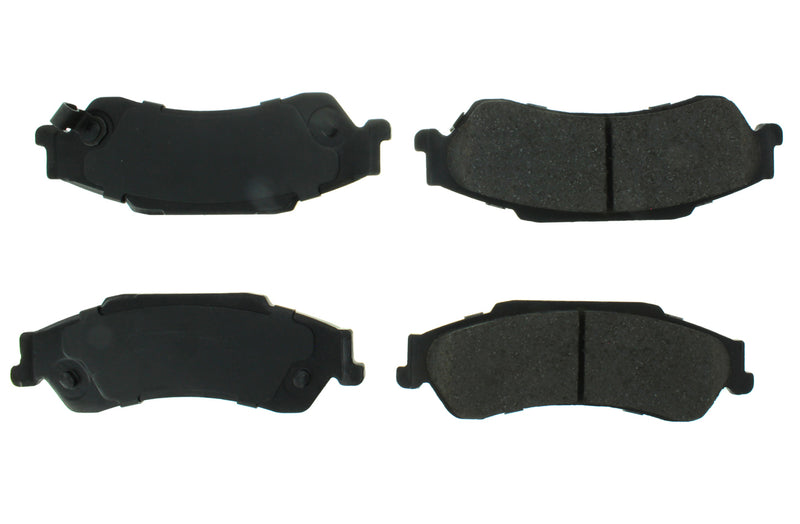 Centric Brake Parts Posi-Quiet Extended Wear Brake Pads with Shims a