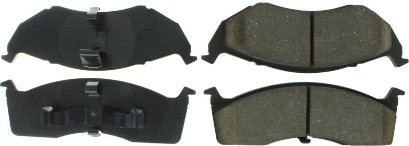 Centric Brake Parts Posi-Quiet Extended Wear Brake Pads with Shims a