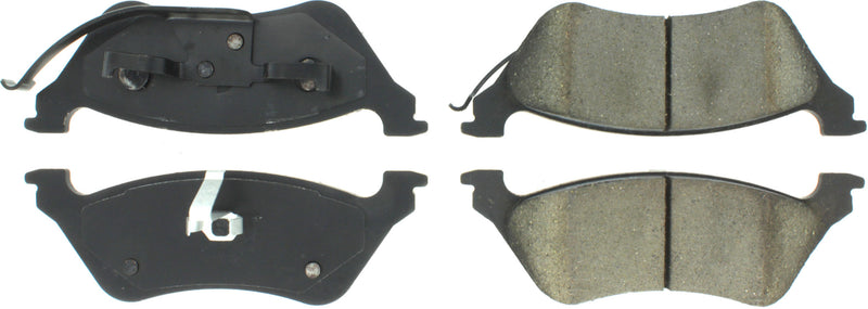 Centric Brake Parts Posi-Quiet Extended Wear Brake Pads with Shims