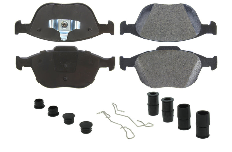 Centric Brake Parts Posi-Quiet Extended Wear Brake Pads with Shims a