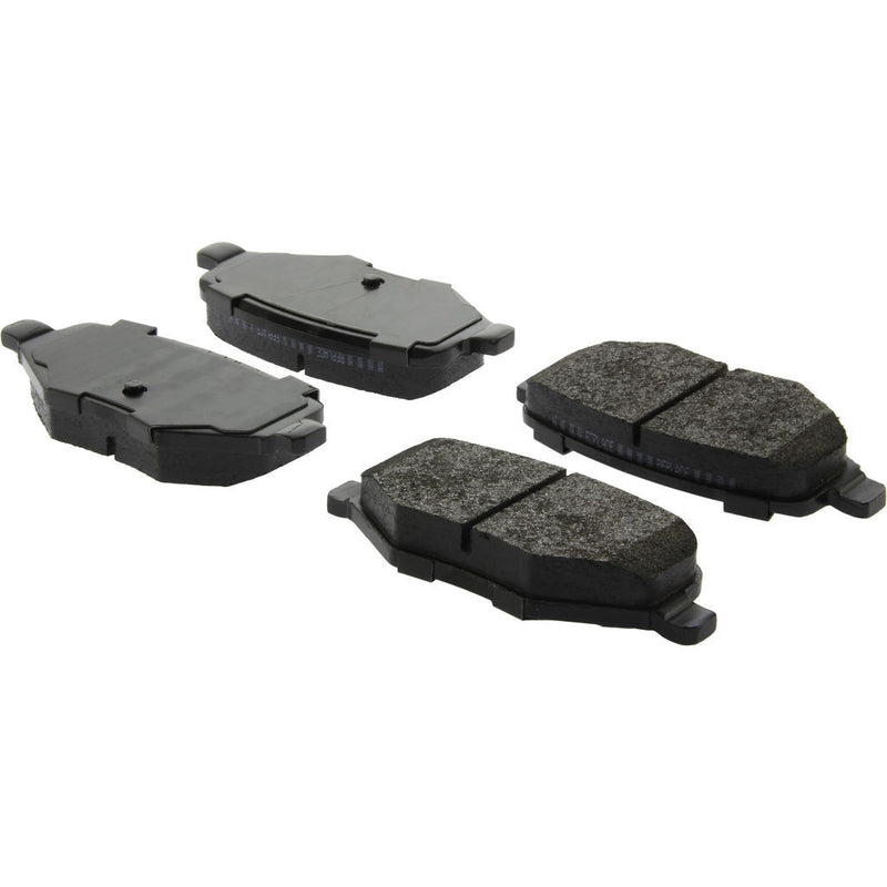 Centric Brake Parts Posi-Quiet Extended Wear Brake Pads with Shims a