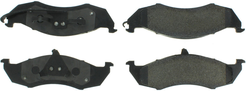 Centric Brake Parts Premium Semi-Metallic Br ake Pads with Shims and