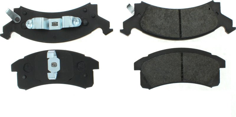 Centric Brake Parts Premium Semi-Metallic Br ake Pads with Shims and