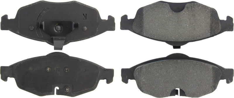 Centric Brake Parts Premium Semi-Metallic Br ake Pads with Shims and
