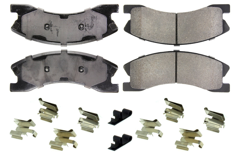 Centric Brake Parts Fleet Performance Brake Pads with Hardware