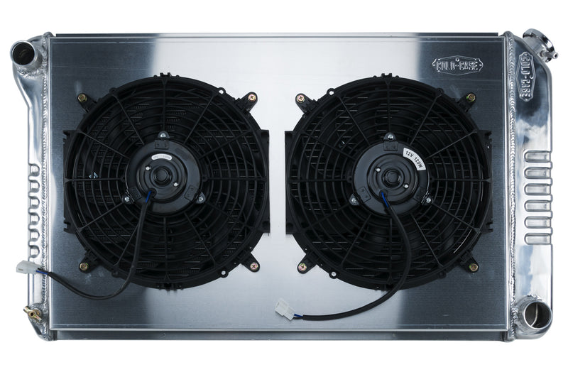Cold Case Radiators 70-81 Camaro Radiator & 12in Fan Kit MT