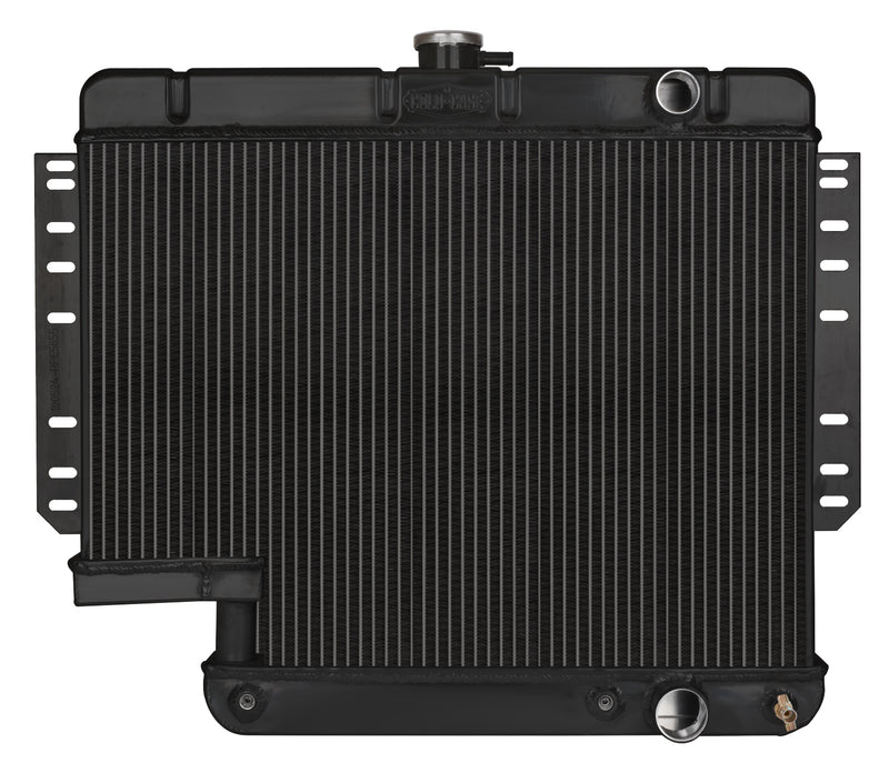 Cold Case Radiators 61-65 Impala Radiator w/500 Steering Box Black