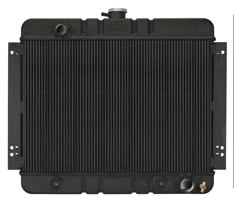 Cold Case Radiators 62-67 Nova Radiator Auto Trans Black