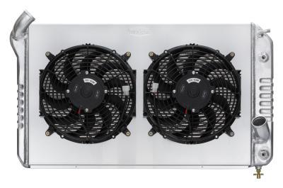 Cold Case Radiators 69-72 Corvette Radiator w/ 12in Dual Fan Kit