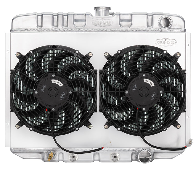 Cold Case Radiators 67-70 Mustang Radiator AT 24in Dual 12in Fans