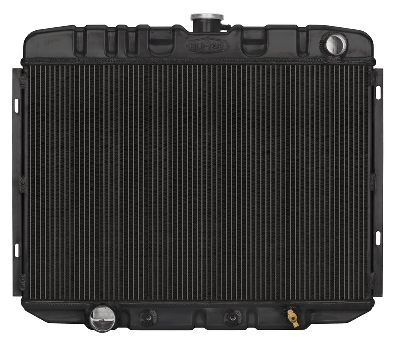 Cold Case Radiators 67-70 Mustang Radiator Big Block Auto Trans Blk