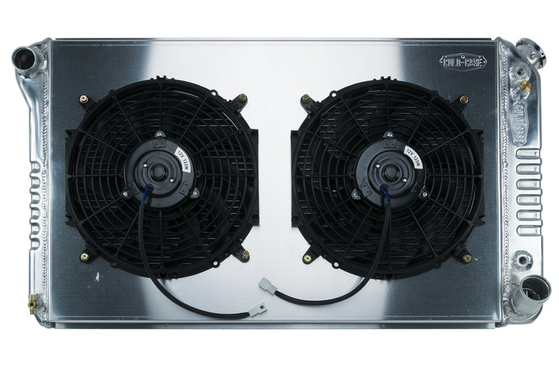 Cold Case Radiators 67-76 Chevy GMC Pickup Radiator & 12in Fan