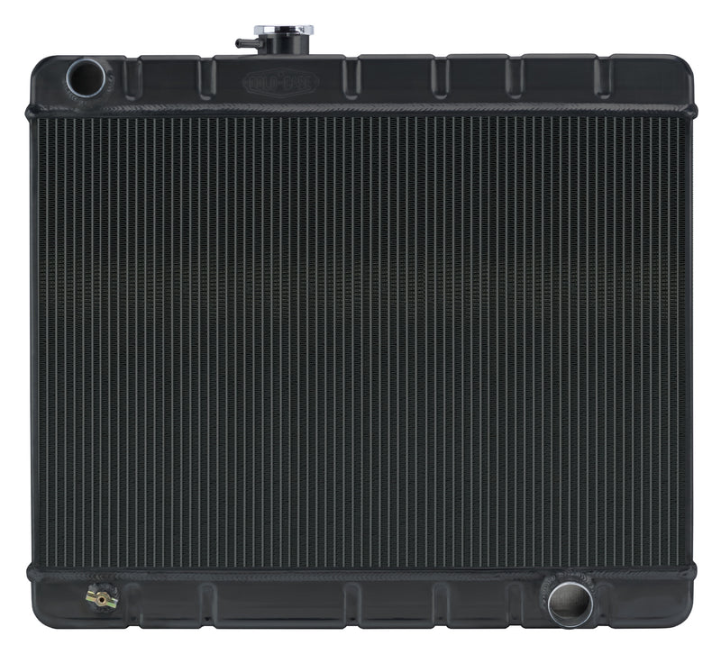 Cold Case Radiators 66-67 GM A-Body Radiator MT Black