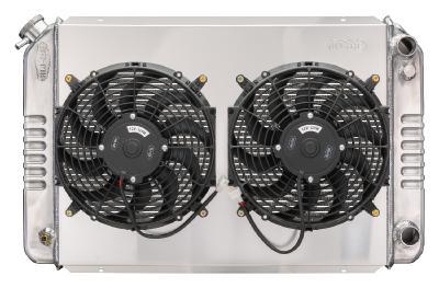 Cold Case Radiators 79-93 Mustang LS Swap Swap Radiator w/Fan