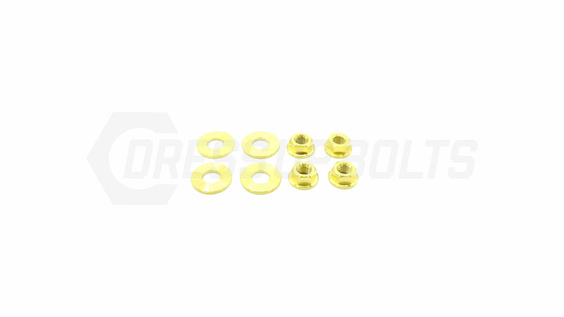 Dress Up Bolts Titanium Hardware Hood Kit - Chevrolet Camaro (2016-Present)