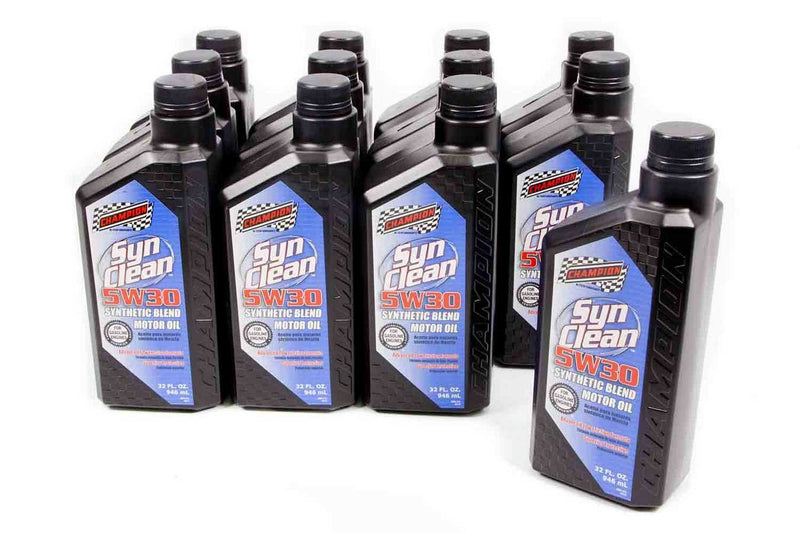 Champion Brand 5w30 Syn-Blend Oil Oil 12x1Qt