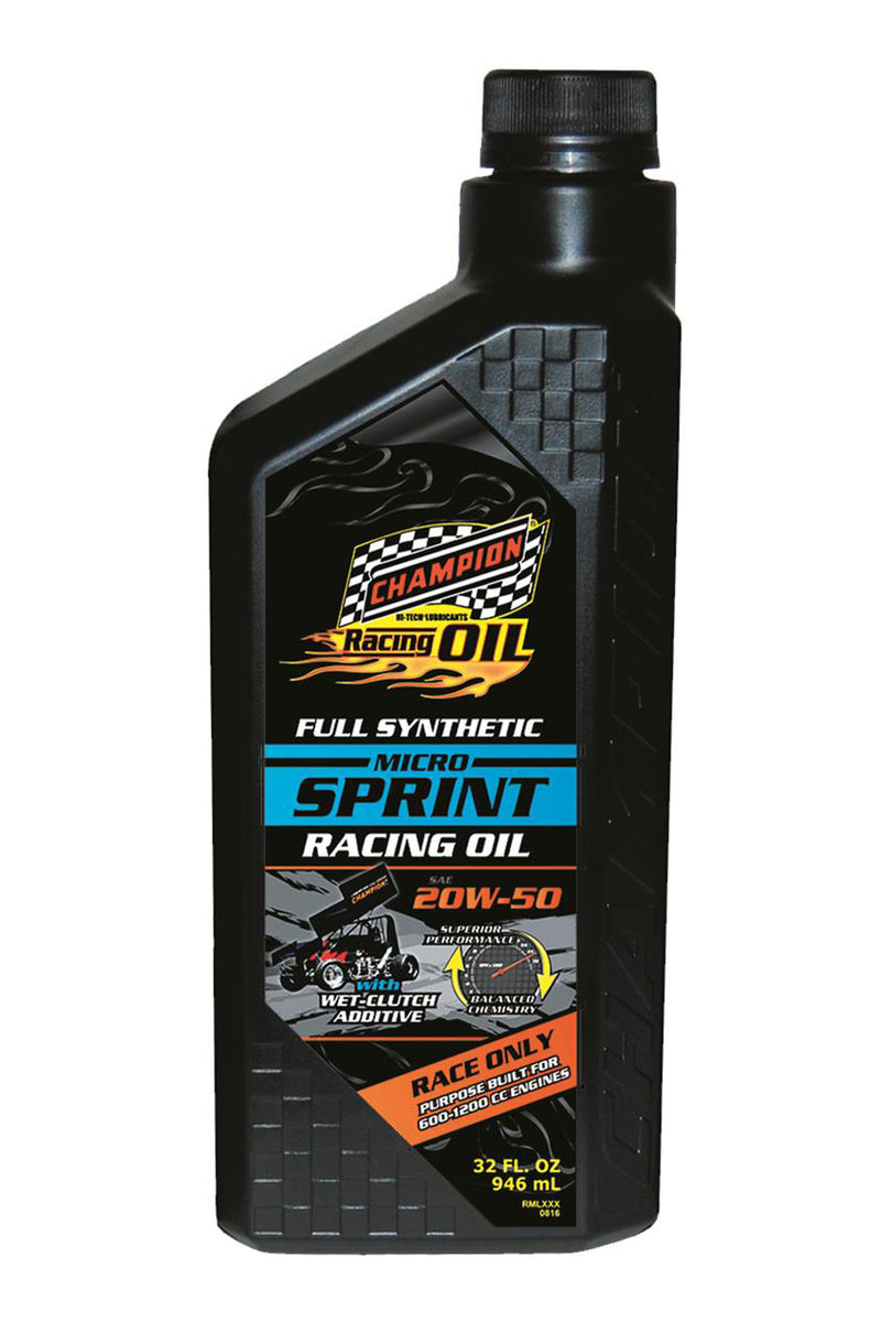 Champion Brand Micro Sprint Oil 20w50 1 Quart