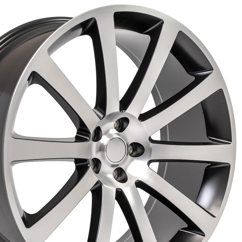 22" Replica Wheel CL02 Fits Chrysler 300 Rim 22x9 Machined Wheel
