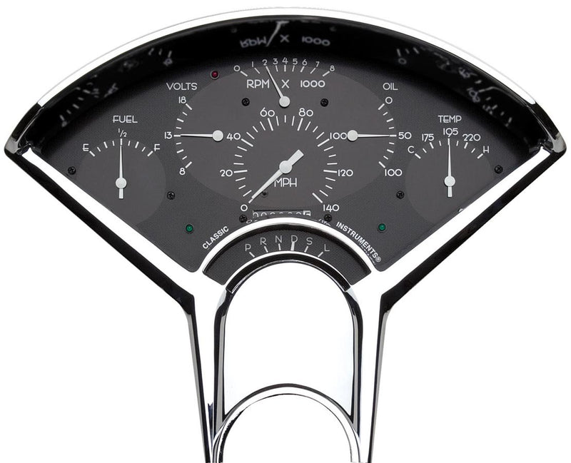 Classic Instruments Bel Era Gauge Set Black