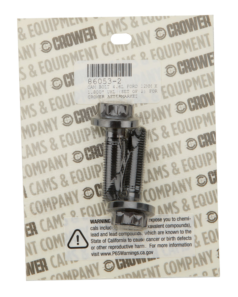 Crower Cam Bolt Kit (2pk) Ford 4.6L 1.800 UHL