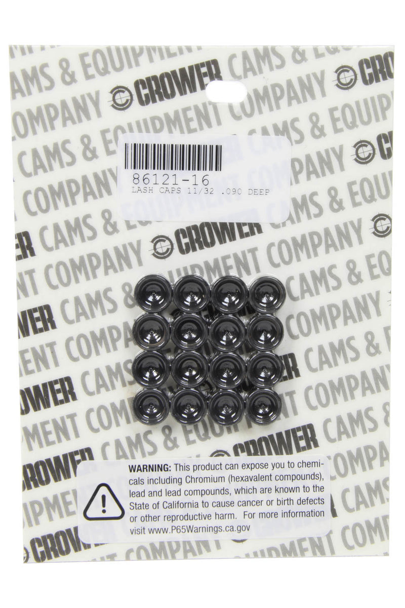 Crower Lash Caps - 11/32 .090 Deep