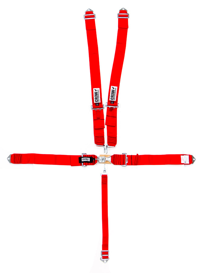 Crow Safety Gear 5-Pt Harness Small Latch RD Bolt In Pull Down