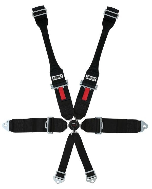 Crow Safety Gear 6 Way Kam Lock Clip In Pull Down Black