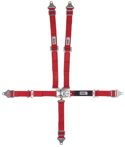 Crow Safety Gear 5-Way Restraint 2in Pull Up Adj...Indiv Harness