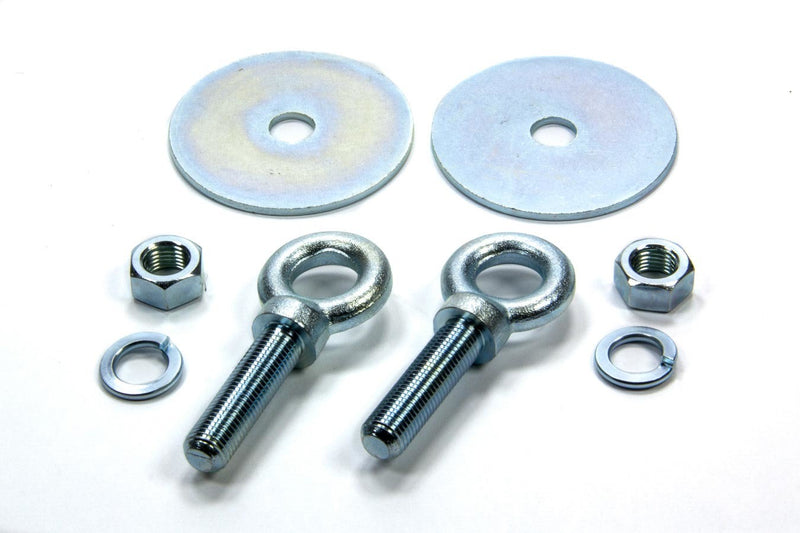 Crow Safety Gear Eye Bolt Nut Washer 7/16 X 20 Pair