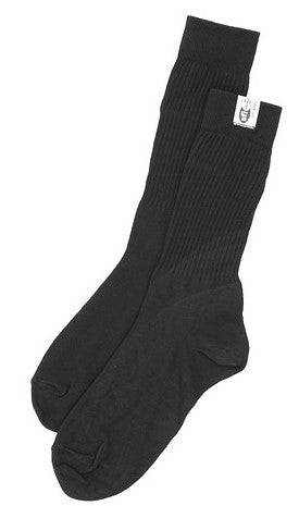 Crow Safety Gear Black FR Blend SFI 3.3 Sock Small 6-7