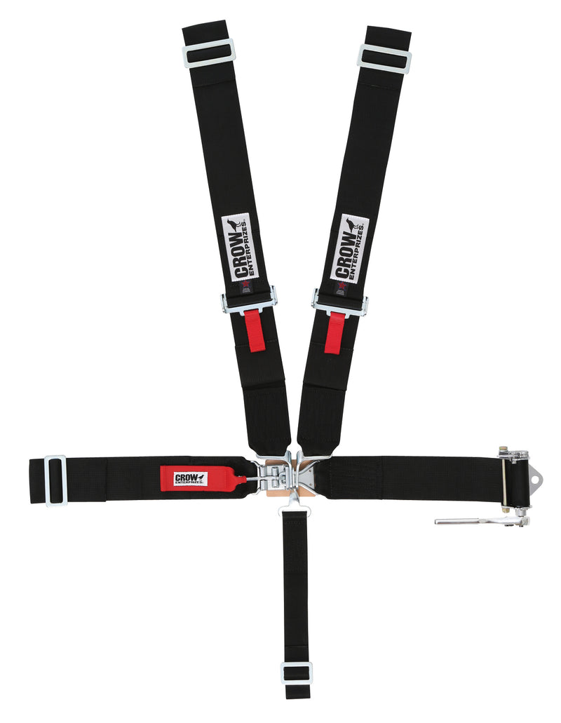 Crow Safety Gear Seat Belts Ratchet On Left 3in Belts All Wrap