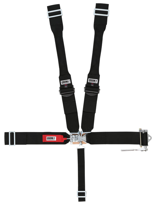 Crow Safety Gear Seat Belts 5 Point With Ratchet Left Side 5-Way