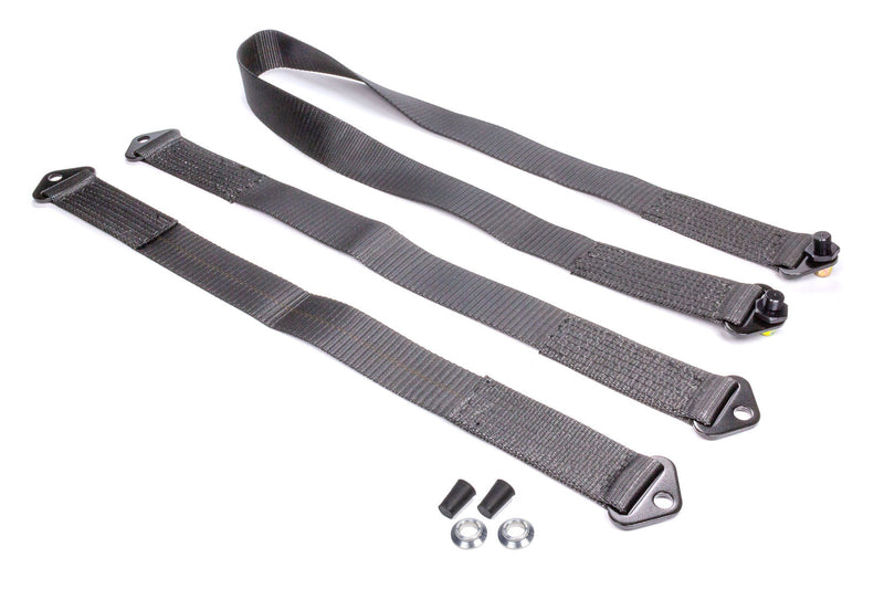 Crow Safety Gear Tethers For Sprint Car Non-Wing Chassis