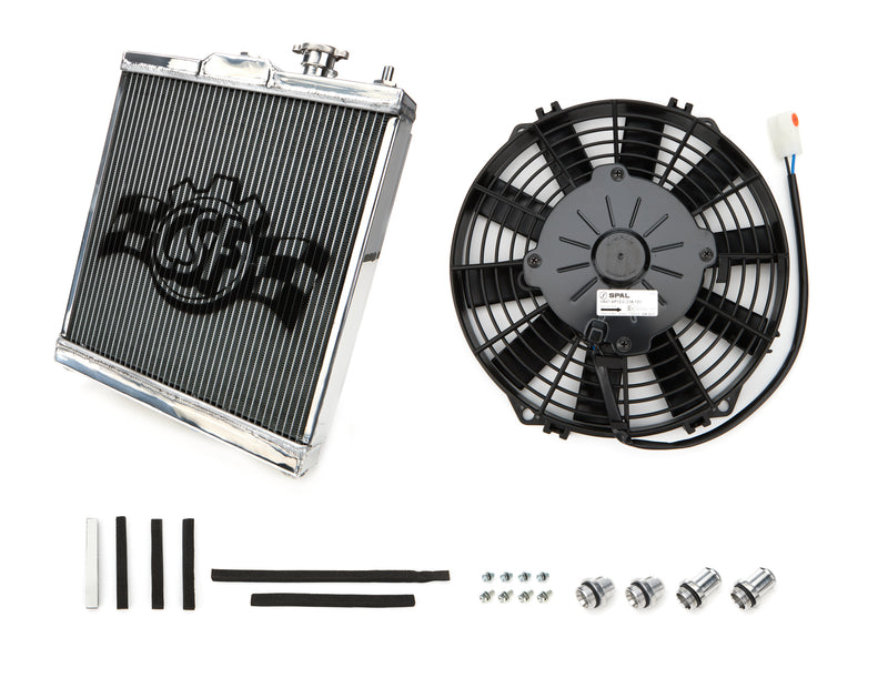 Csf Cooling Radiator Universal Half Radiator w/Direct Fit