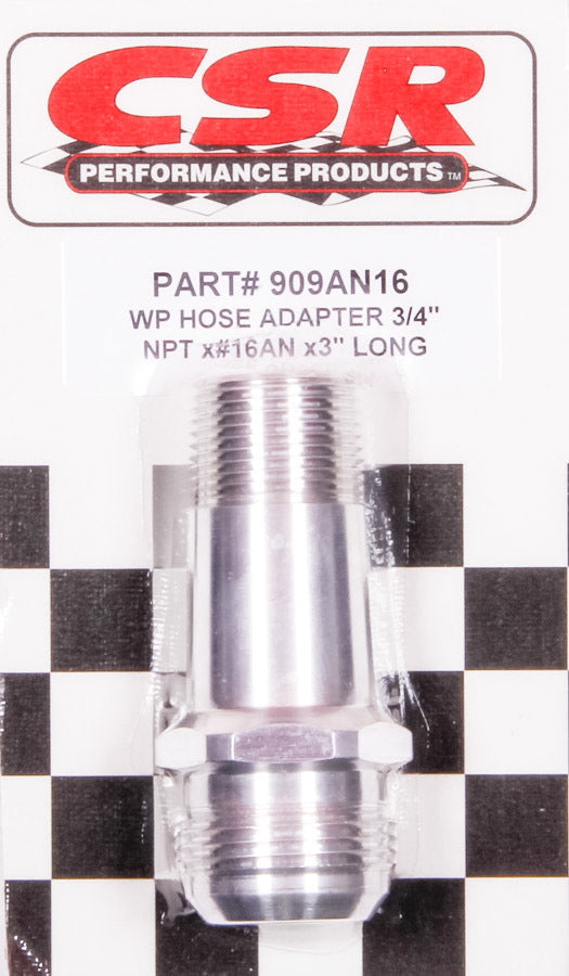 Csr Performance 3/4in NPT To #16AN Hose