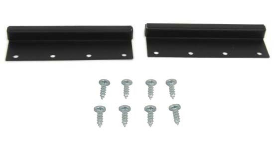 Carr Gutter-less Mount Kit Bl ack Powder Coat