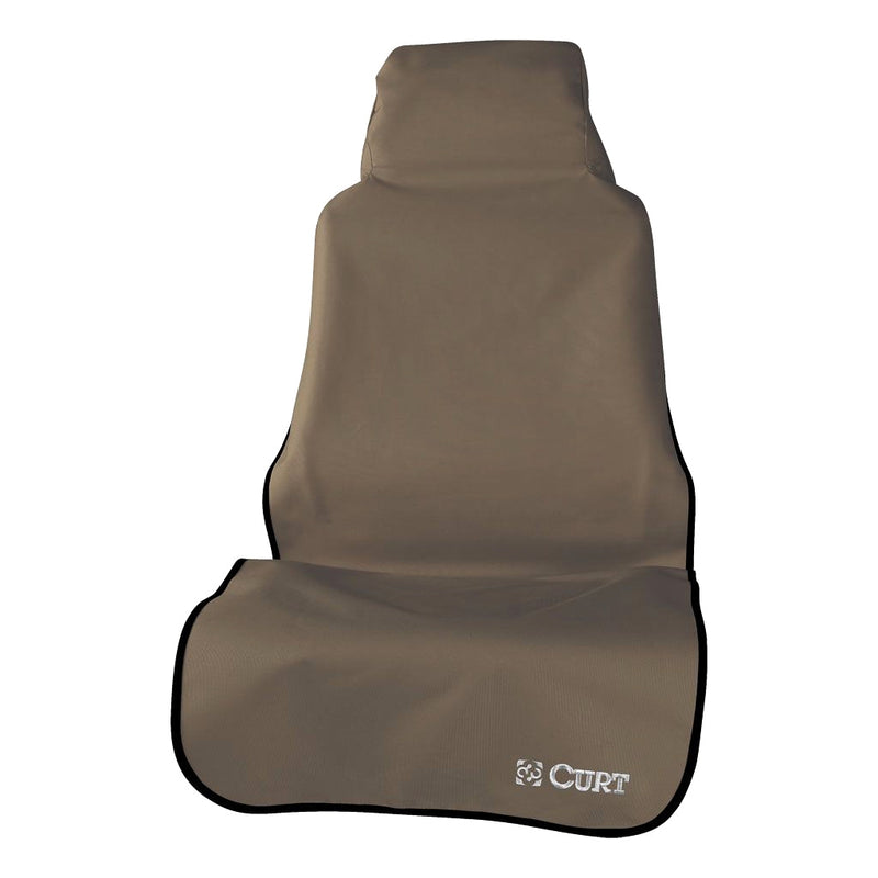 Curt Manufacturing Seat Defender 58in x 23 in Waterproof Brown