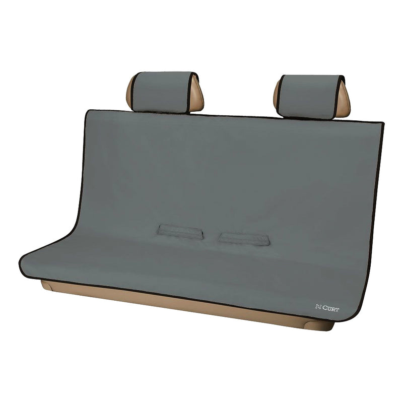 Curt Manufacturing Seat Defender 58in x 55 in Waterproof Grey