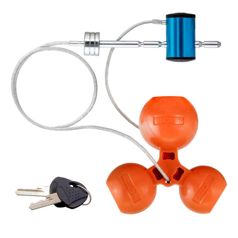Curt Manufacturing Universal Tri-Ball Trail er Coupler Lock