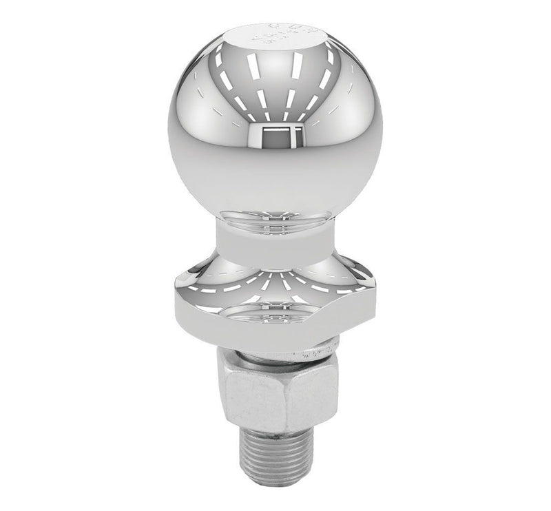 Curt Manufacturing 2in Hitch Ball 3/4in x 1-3/4in Shank Chrome